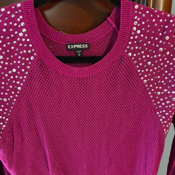 Express Sequined Sweater - Picture 8 of 10